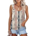 thumbnail image 2 of kytmyeq Womens Tank Top Dressy Casual Shirts Summer Loose Fit Camisole Cute Trendy Clothes Sleeveless Blouses, 2 of 7