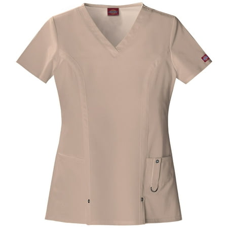 

Dickies Xtreme Stretch Scrubs Top for Women V-Neck 82851