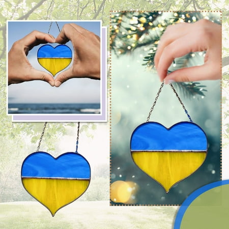 

Colorful Love Decoration Hanging Window Pendant Family Window Decoration