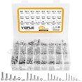 thumbnail image 1 of 520 Pcs Vis M2 M3 M4 Écrous Assortiment, Acier Inoxydable 304 Hexagone Prise Bouton Capuchon, 1 of 4