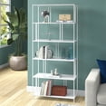 thumbnail image 2 of Evelyn&Zoe Minimalist 34" Wide Bookcase, 2 of 7