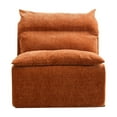 thumbnail image 2 of Accent Bean Bag Chair In Orange - Comfy For Gaming Bedroom, Living Room, Office, Single Seat Ideal Relaxing Seat,, 2 of 6