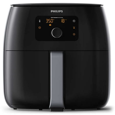 New Philips Avance XXL Digital Twin TurboStar Airfryer Black/Silver - (Philips Airfryer Best Price)
