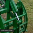 thumbnail image 4 of Titan Attachments 48” Light-Duty Single Cylinder Root Grapple Rake fits John Deere Tractors, Economy Series, 4 of 9