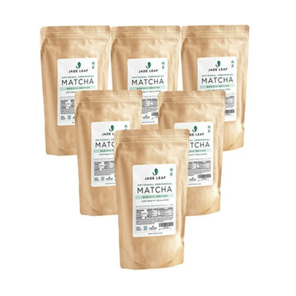 Jade Leaf Ceremonial Barista Edition Matcha Powder 1 lb. (454g)- 6/CASE