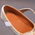 thumbnail image 5 of Otqutp Birthday Dance Shoes for Flower Girls Summer and Autumn Fashion Girls Casual Shoes Bow Pearls Flat Bottom Dress Shoes Hook Loop, 5 of 9