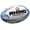 White, variant on Rhino Tornado XV Rugby Ball