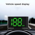 thumbnail image 4 of HSQJHJF Car HUD Up Display Safe Driving Speedometer Universal USB HD Speed Display With Parking Phone Number Plug And Play, 4 of 8