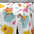 thumbnail image 4 of Guitar Dog Crate Cover, Entertainment Equipment Concept Summer Festival Pattern with Colorful Instruments, Easy to Use Pet Kennel Cover for Medium Large Dogs, 35" x 23" x 27", Multicolor, by Ambesonne, 4 of 6