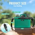 thumbnail image 5 of 2 Gallon Electric Sprayer, Battery Powered Garden Sprayer with 3 Adjustable Speed, Automatic Water Pump Weed Yard Lawn Sprayer with 4 Mist Nozzles, USB Rechargeable Handle, Retractable Wand, 5 of 8