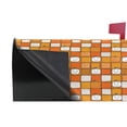 thumbnail image 4 of 25.4x20.78" Magnetic PVC Mailbox Cover Letter Box Cover Mailbox Wraps Post for Holiday Garden Yard Decor Squares with Smiling Pumpkins, 4 of 9