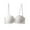 White, variant on Timegard Womens Seamless Bras Push up Bras Adjustable Strap Lightly Underwire Everyday T-Shirt Bra