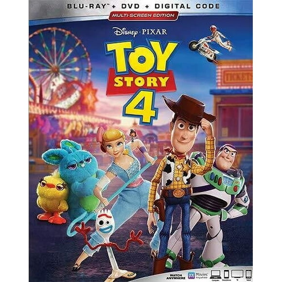 Toy Story 4 (Blu-ray + DVD), Disney, Kids & Family