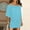 Sky Blue Sundresses for Women, variant on Dyegold Sundresses for Women Casual Beach - Sundresses for Women Off Shoulder Short Sleeve Batwing Cape Slim Fit Mini Sundresses Bodycon Wedding Guest Dress