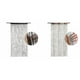 thumbnail image 4 of Naiovety Cortina de hilo de pared para puerta, divisor de sala de estar con borlas, decoración DIY, cortinas colgantes decorativas para el Negro, 4 of 6
