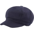 thumbnail image 3 of CoCopeaunts Women Beret Newsboy Cap Winter Spring Solid Color Octagonal Cap Vintage Casual Eight Panel Baker Boy Hat, 3 of 8