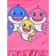 thumbnail image 5 of Pinkfong Baby Shark Little Girls Costume Dress Newborn to Little Kid, 5 of 5
