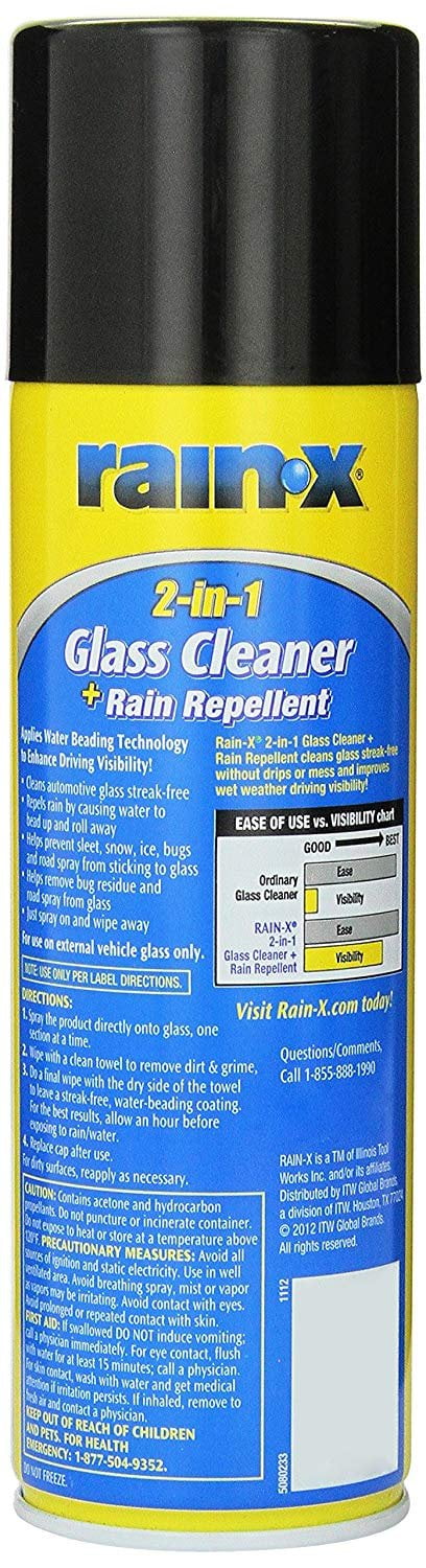 Rain-X® 2-in-1 Glass Cleaner with Rain Repellent Trigger - Rain-X