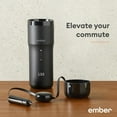 thumbnail image 2 of Ember Travel Mug 2+, 12 oz, Temperature Control Smart Travel Mug, Stainless Steel, Slate Black (with Apple Find My), 2 of 7