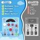 thumbnail image 4 of Tablero sensorial Montessori Tozuoup con 13 luces LED, 4 of 7
