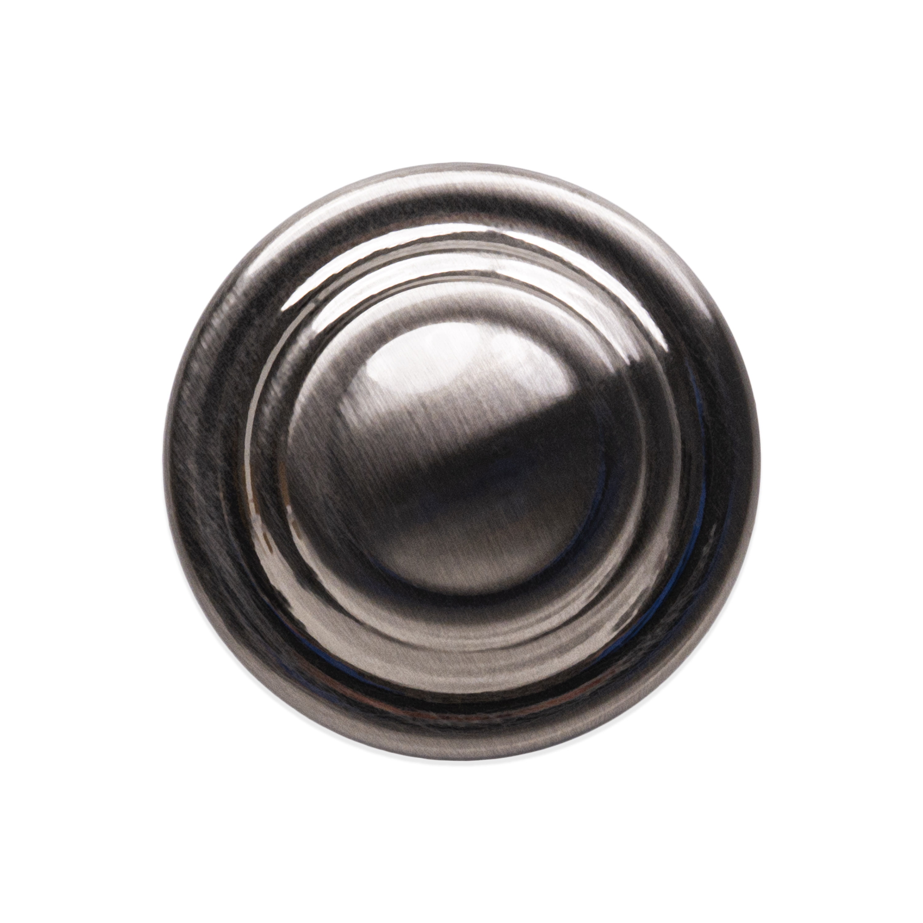Better Homes & Gardens 1-5/16" (33mm) Turned Knob, Satin Nickel, 10 Pack