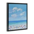 thumbnail image 3 of Stupell Industries Summer Breeze Over Beach Black Framed Floater Canvas Wall Art design by S.H. Kahn, 31 x 25, 3 of 9