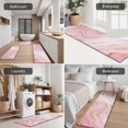 thumbnail image 5 of Pink Gold Marble Pattern Kitchen Rugs Sets Of 3,Kitchen Runner Rugs Non Skid Washable,Decorative Kitchen Floor Mats for Kitchen,Sink,Laundry,17"x30"+ 17"x47" + 17"x59", 5 of 6