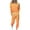 Orange, variant on Frostluinai Sweatsuits Women 2 Piece Outfit Long Sleeve Loose Tops Elastic Waist Drawstring Sweatpants Plus Size Gradient Track Suits with Pocket