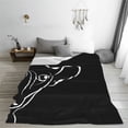 thumbnail image 5 of Honeii French Bulldog Print Fleece Blanket - Throw Blanket for Bed, Sofa, Couch, Camping, and Travel , Microplush Ultra Soft Warm Blanket-50"x40", 5 of 7