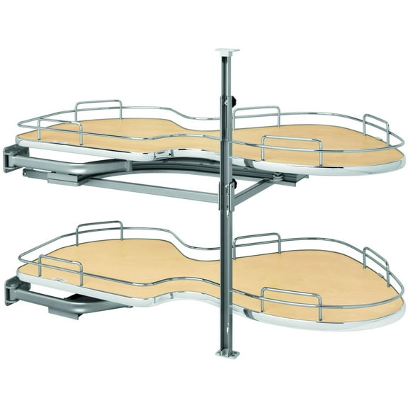 Rev-A-Shelf Left-Handed Two-Tier Organizer for a Blind Right