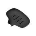thumbnail image 2 of Soap Box Elliptical Soap Box With Drainage And Guide No Punching No Water Accumulation Soap For Bathroom(Black,1-Piece) Rkxzt, 2 of 8