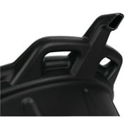 Performance Tool W4071 4.5 Gallon Oil Drain Pan, Carrying Handle, Easy-Pour Spout, High-Density Polyethylene, Black