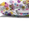 thumbnail image 4 of Butterfly Pet Bed, Vibrant Flora Patterned and Polka Dotted Background with Vintage Inspired Animals, Resistant Pad for Dogs and Cats Cushion with Removable Cover, 24" x 39", Multicolor, by Ambesonne, 4 of 4