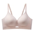 thumbnail image 3 of Breathable Lace Back Seamless Wirefree Bra for Everyday Comfort and Shaping with Soft Support Side Coverage, 3 of 3
