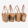 thumbnail image 2 of Granjero Gordo Bolso de hombro tejido para mujer, bolso de mano tejido y bolso de cosméticos, bolso de mano tejido elegante para playa de verano, bolsos de hombro de 9 x 10,6 x 3,93 pulgadas (B), 2 of 5