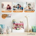 thumbnail image 6 of CAPHAUS Kids' Toy Storage Organizer, Open Storage Cubby, Multifunctional Book and Toy Storage Cabinet, Book and Toy Storage Shelf for Nursery, Playroom, Closet, Home Organization Toy Bookcase, 6 of 8