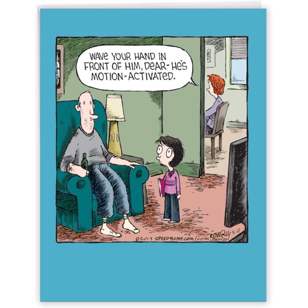 Jumbo Fathers Day Card Funny 8 5 X 11 Inch Hilarious Greeting Notecard For Dads Grandpa Motion Activated Dad J3570fdg Walmart Com Walmart Com