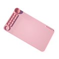 thumbnail image 2 of Alfombrilla de silicona para manualidades, Protector de mesa, alfombrilla de silicona para fundición de resina para fundición de joyería de silicona Rosa 27.505x49.95cm BLESIY Almohadilla de silicona para manualidades., 2 of 8
