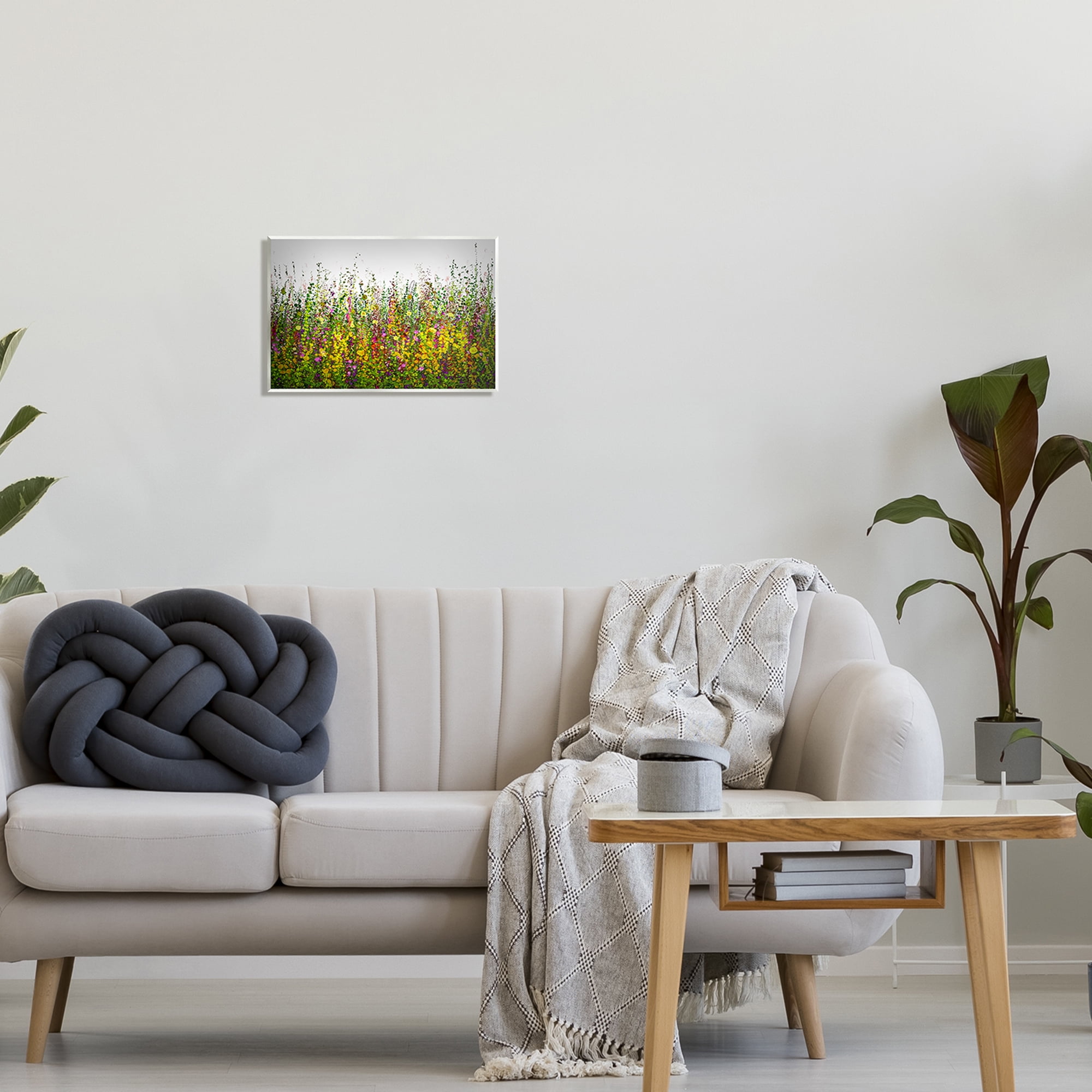 Stupell Industries Abstract Meadow Grasses Abstract Painting Unframed Art Print Wall Art, 15 x 10