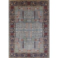 thumbnail image 1 of Ahgly Company Machine Washable Indoor Rectangle Industrial Modern Eggplant Purple Area Rugs, 8' x 12', 1 of 7
