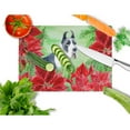 thumbnail image 2 of Harlequin Great Dane Poinsettas Glass Cutting Board Large, 2 of 2