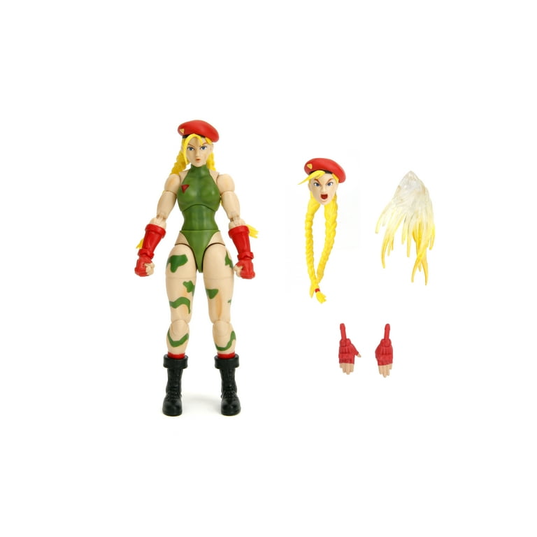 Jada Toys Street Fighter II Cammy Action Figure - 1:12 Scale