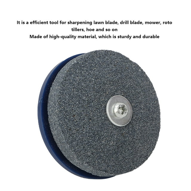 Afilador De Cuchillas Para Cortacésped, Diseño De Equilibrio De Fácil Rotación, Material De, Herramienta Eficiente Para Afilar Con Diseño Profesional, Para Herramientas De