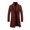 Wine, variant on Tqcoqu Women's Wool Blend Coat Fall Winter Casual Single Breasted Overcoat Mid-Length Notched Lapel Coat