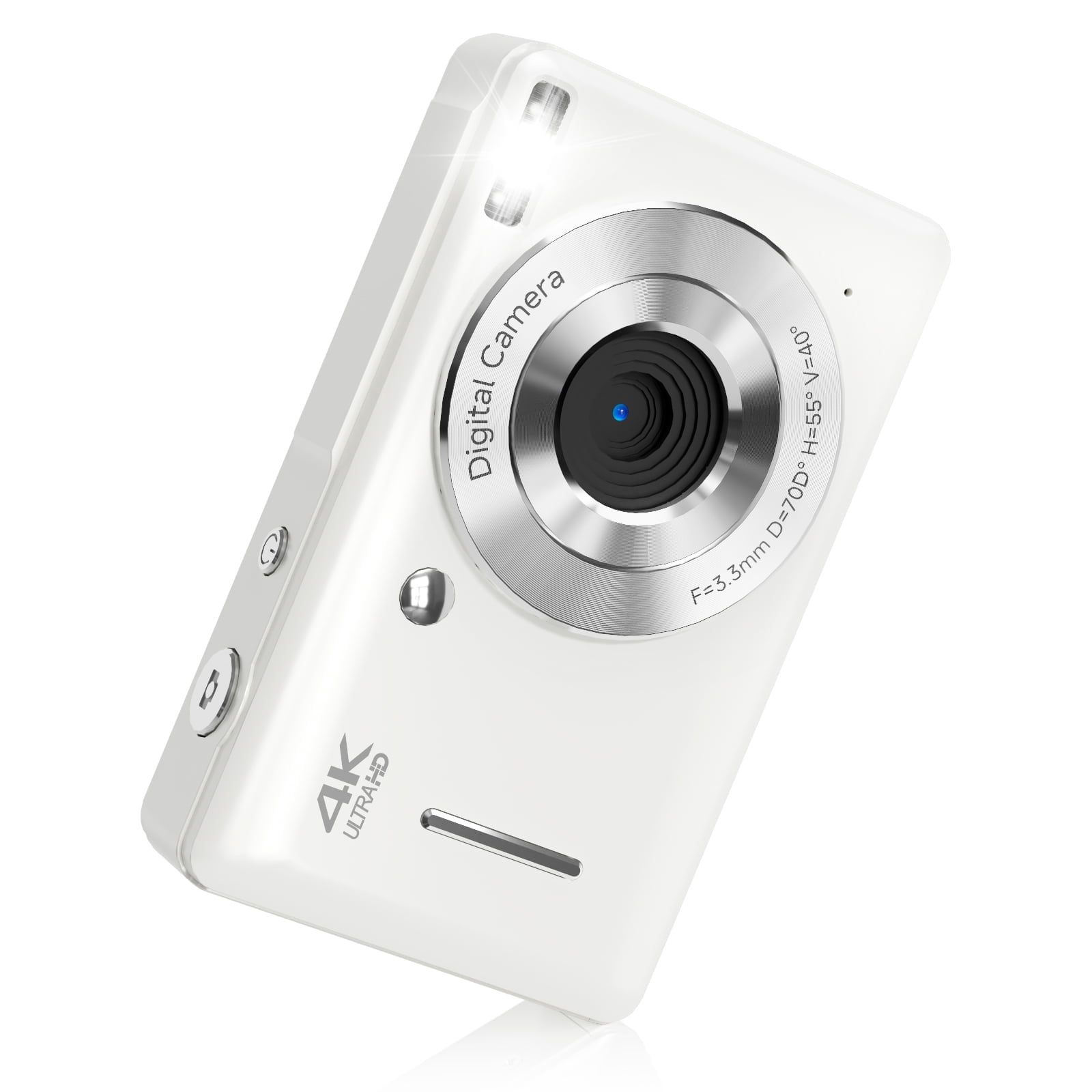 Froura 4K Digital Camera 64MP, Dual Screen, 18X Zoom, 64GB SD Card