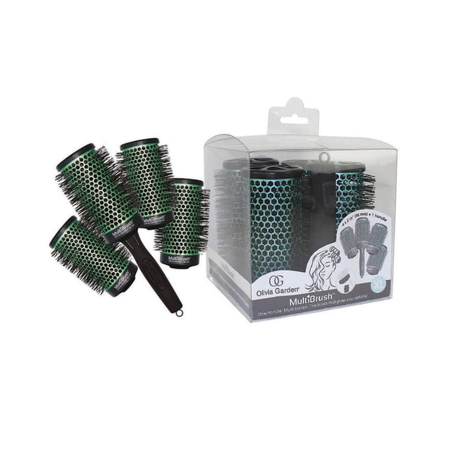 Cepillo térmico desmontable MultiBrush de Olivia Garden (kit de 5 piezas, 56 mm)