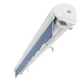 thumbnail image 6 of Awntech 18 Ft Key West Left Motorized Heavy Duty Patio Retractable Awning with Cassette (216in x 9.38in x 120in), Dusty Blue, 6 of 8