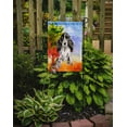 thumbnail image 2 of Carolines Treasures CK1947GF Fall Black Parti Cocker Spaniel Garden Size Flag, 2 of 3