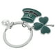 thumbnail image 4 of KAKOWELY Llavero con colgante de trébol para el Día de San Patricio, llavero decorativo para bolso, 4 of 5