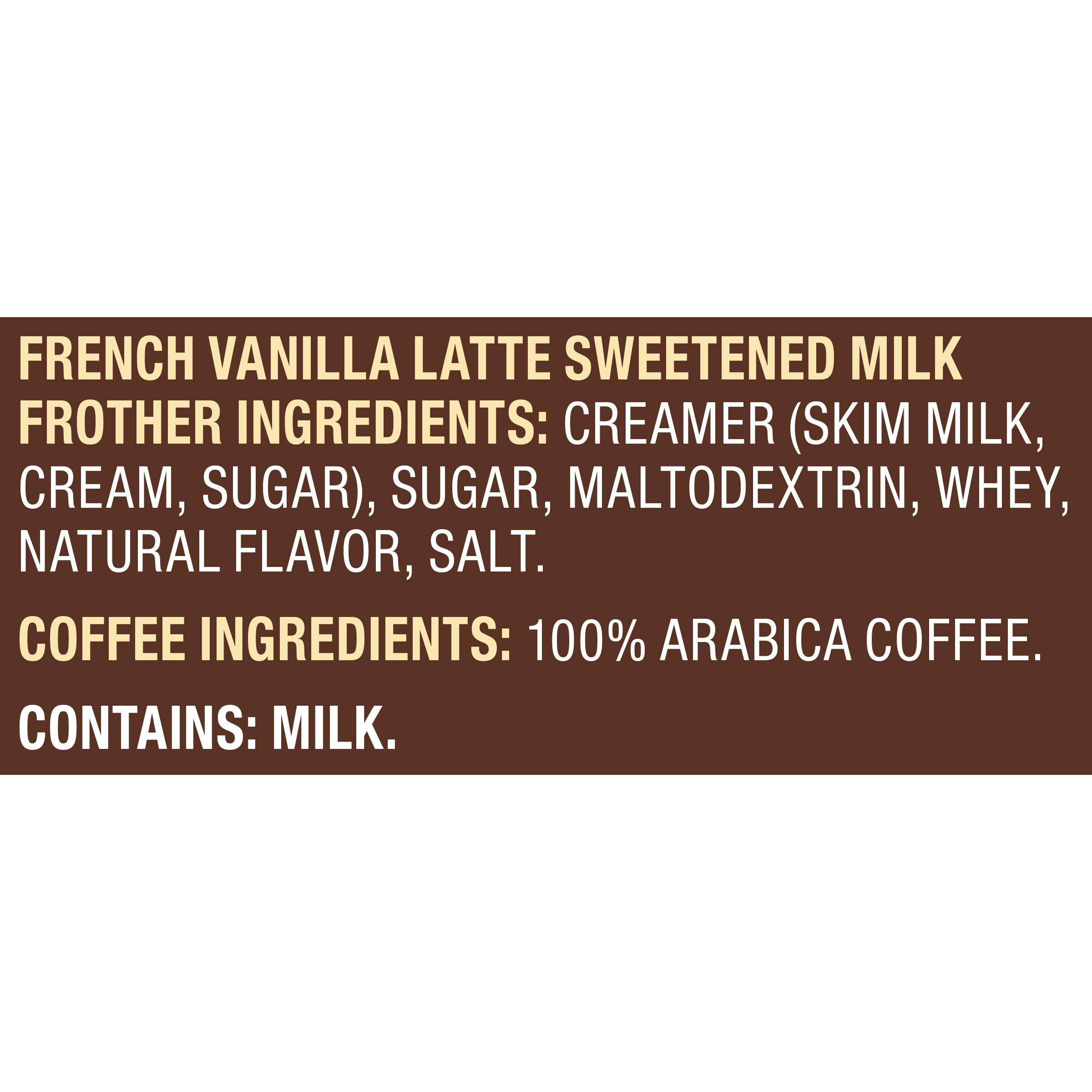 French Vanilla Coffee Keurig K Cup Pods 